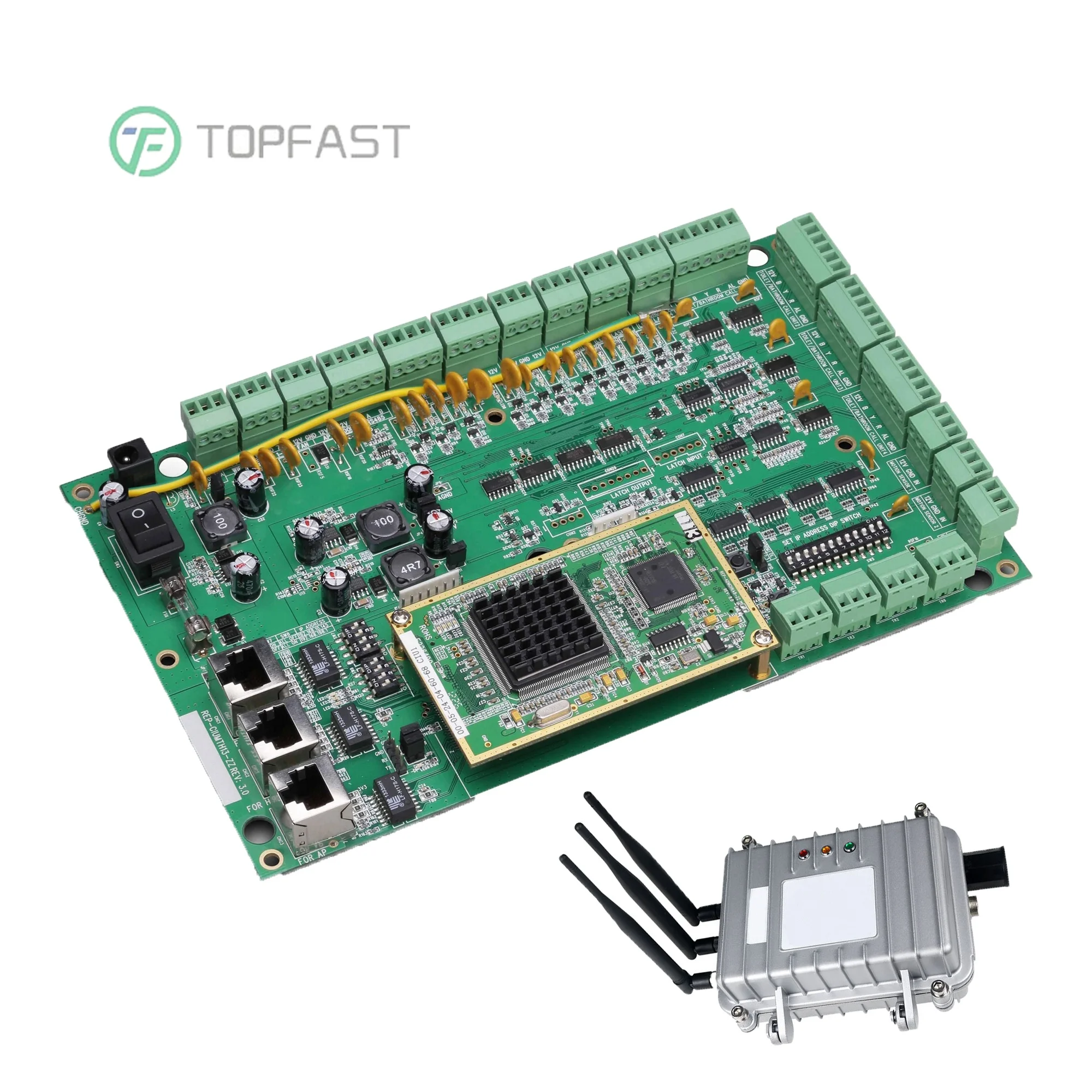 One stop service prototype Smt Smart Speaker hdi 94v0 fr4 multilayer high frequency board circuit boards PCB factory With Files