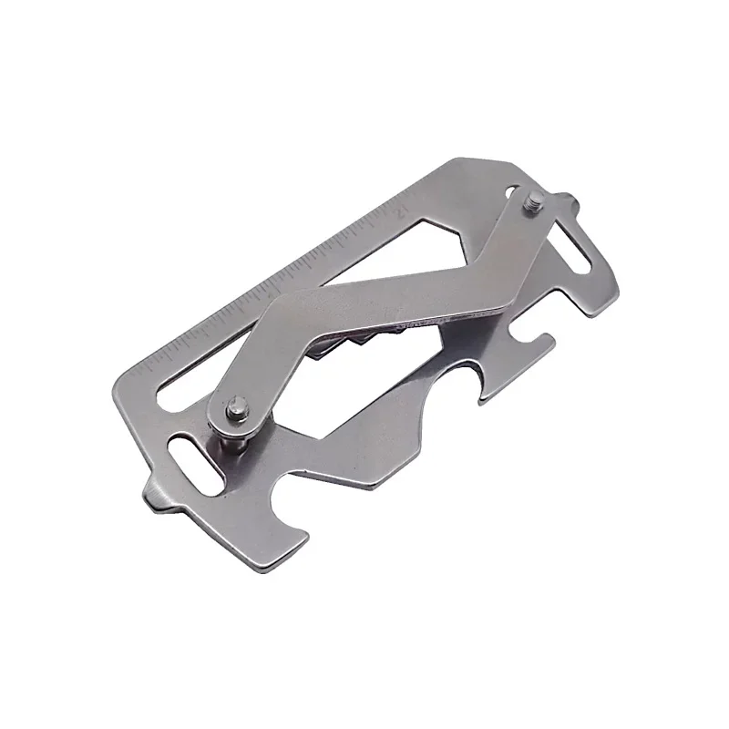 High Quality Durable Stainless Steel Survival Gadget Accessories Management Holder Multi Tool Key Chain