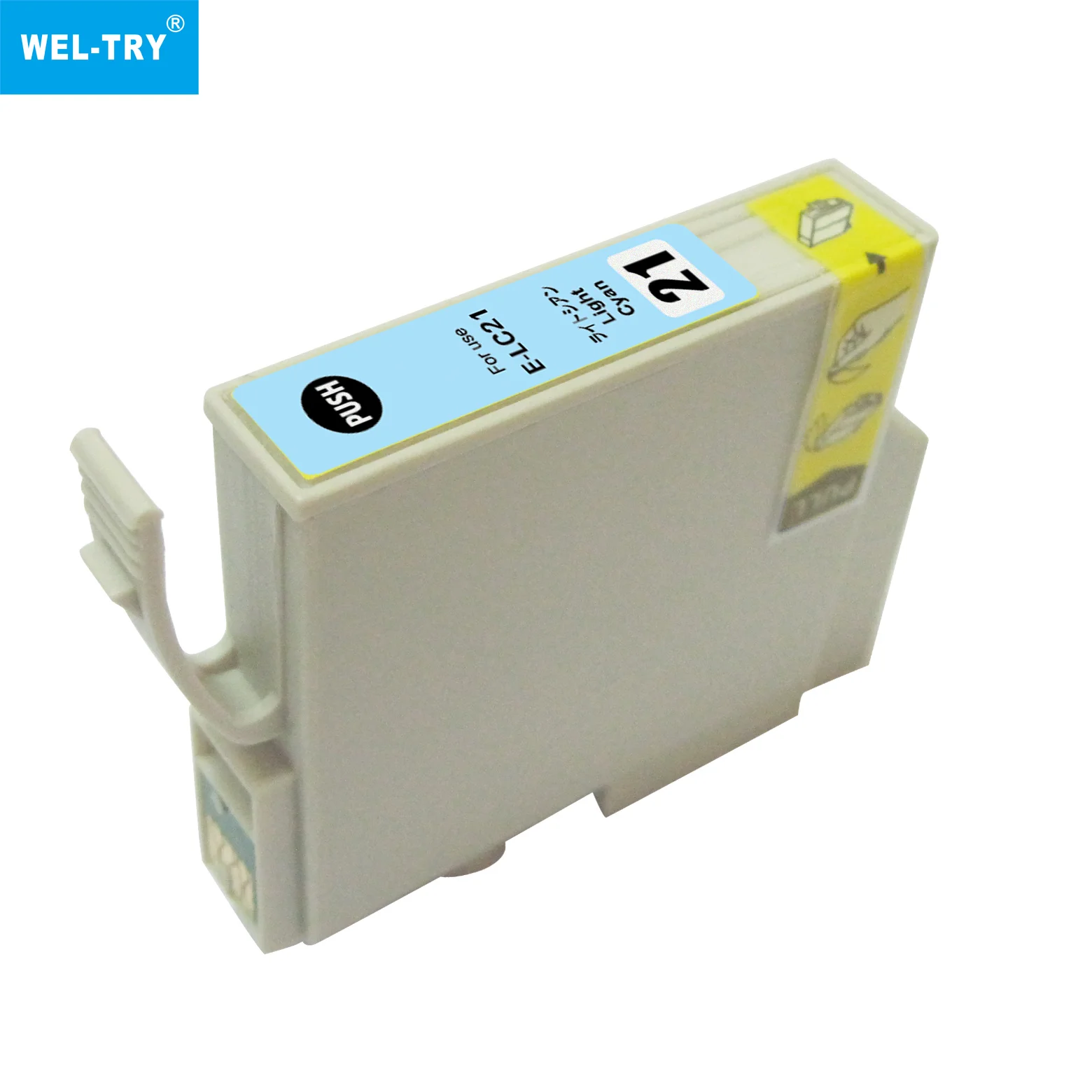 WEL-TRY ICBK21 ICC21 ICM21 ICY21 ICLC21 ICLM21 Premium Color Compatible Inkjet Ink Cartridge for Epson PM-930C/940C/950C/970C
