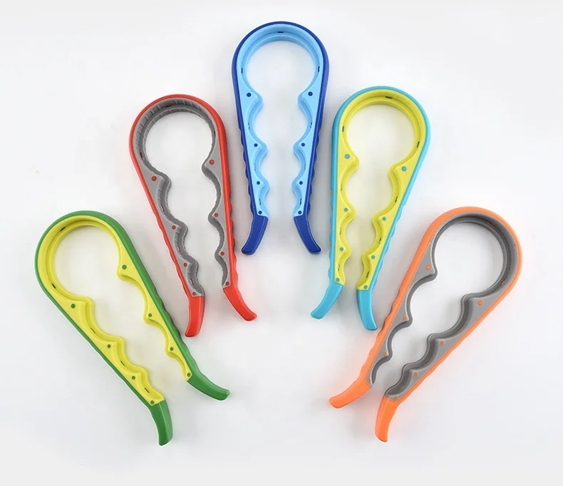 4 in 1 Kitchen Tool Multipurpose Plastic Lightweight Labor Saving Safety Manual Can Opener