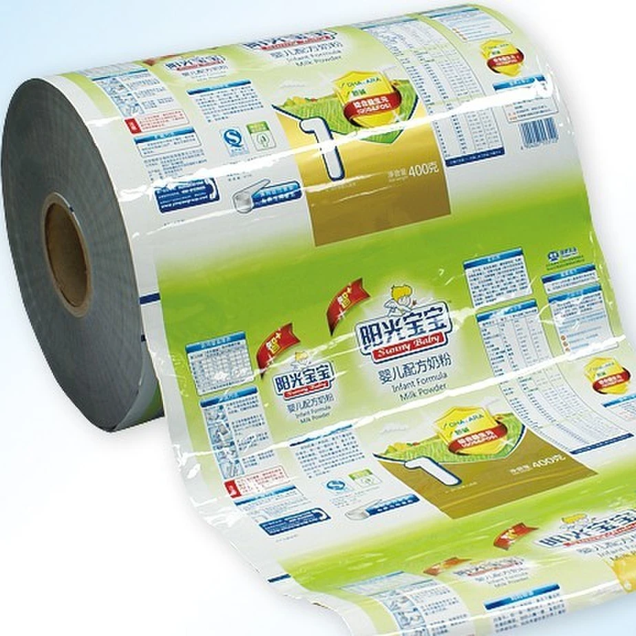 Custom Thermal Laminating Plastic Film Food Packaging Plastic Roll Stock