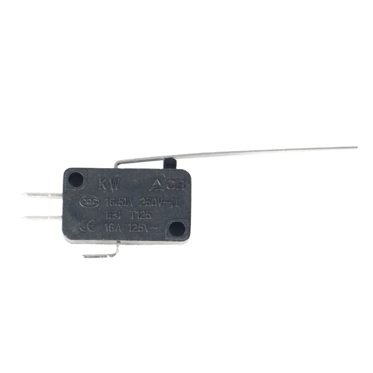 125VDC on off oven micro switch with lever
