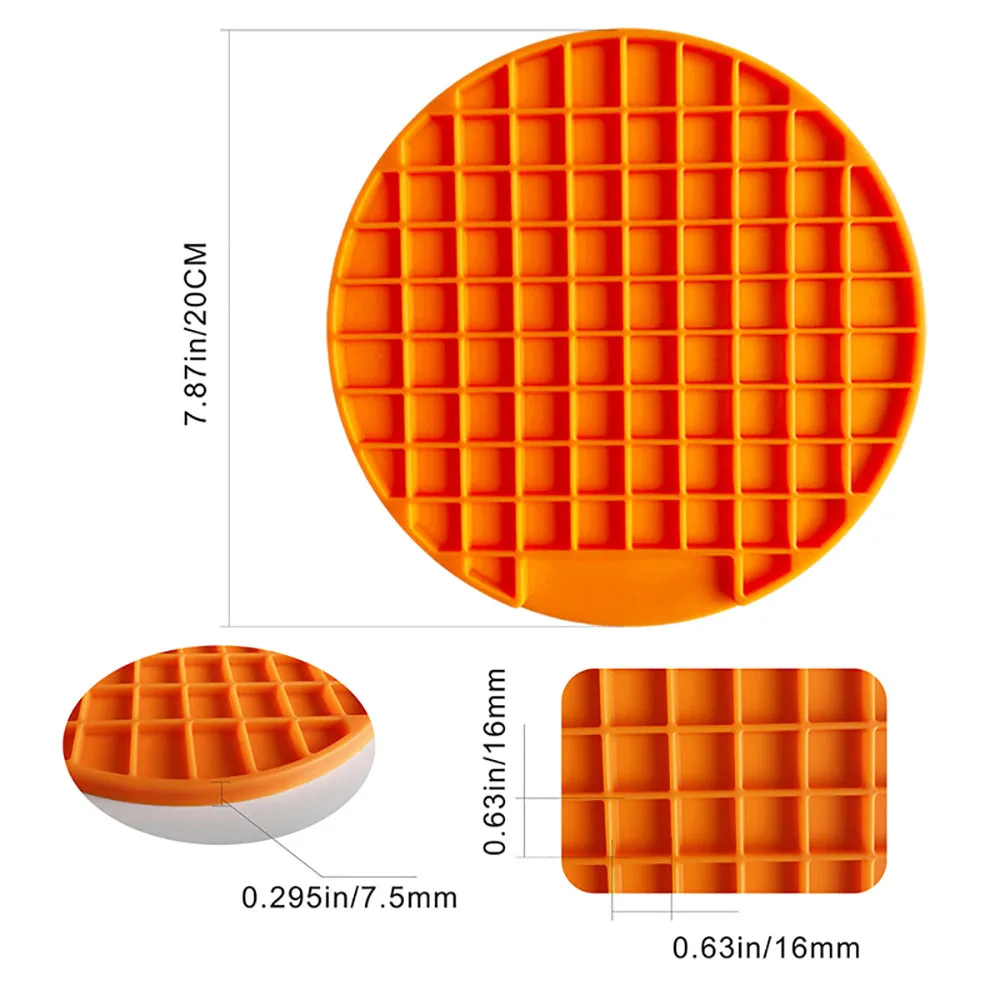 Amazon hot sale dog slow feeder training Silicone dog food plate pet dog lick pad