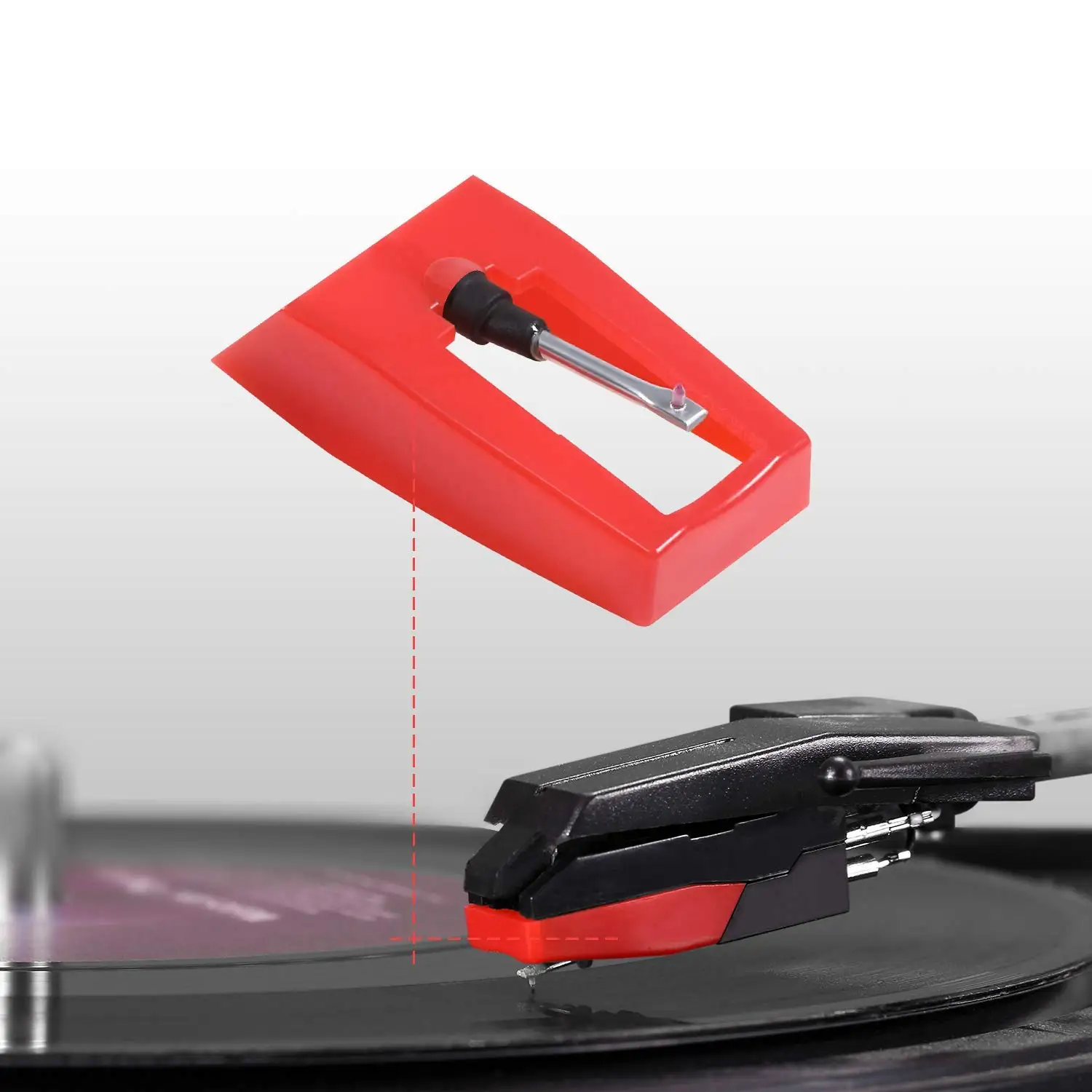 Лидер продаж, лучший подарок, керамический наконечник, рубиновый поворотный стол, сменный проигрыватель записей для ионного Виктрола, Кросли, Виктрола, марки GPO