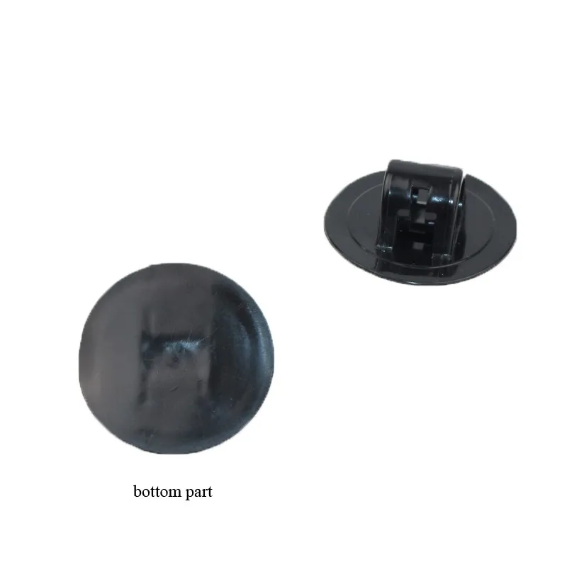 hot sale round black grommet fit for electric motor racket mount for PVC boat inflatable fishing boat accessory by glue DIY