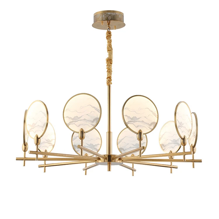 Custom large wedding Chandelier modern LED crystal chandelier lighting banquet chandeliers ceiling light