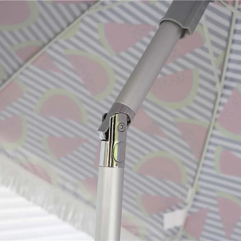 New printed 1.8m dia.tassel patio umbrella outdoor garden beach umbrellas