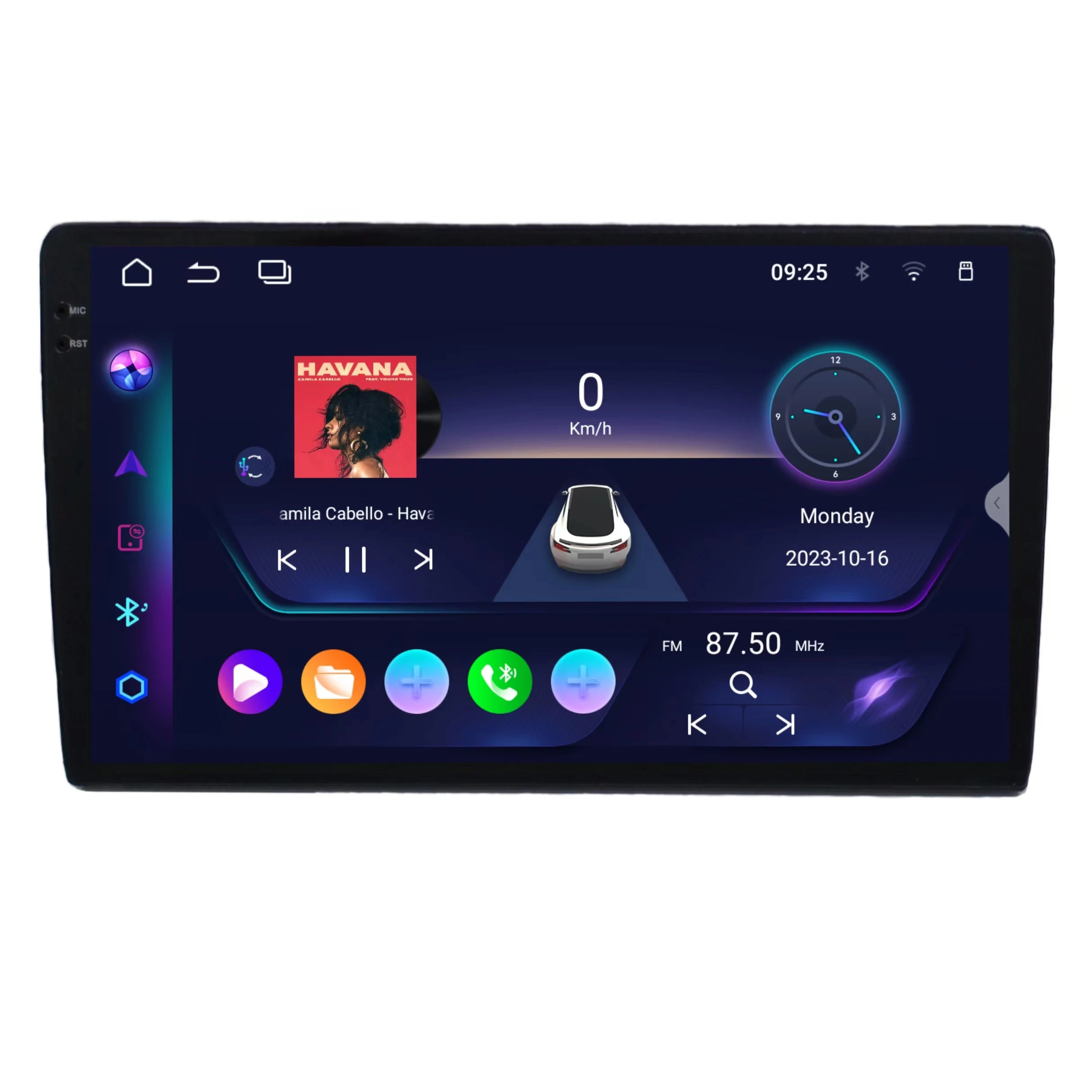 RTS/e6, 10 inch 2K QLED 4+64G, 360, 4G/WIFI, Good Sound car navigation, universal car dvd player for all models
