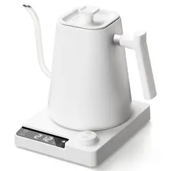 Electric Coffee Kettle,900ML 1.0L Stainless Steel Gooseneck Electric Coffee Kettle
