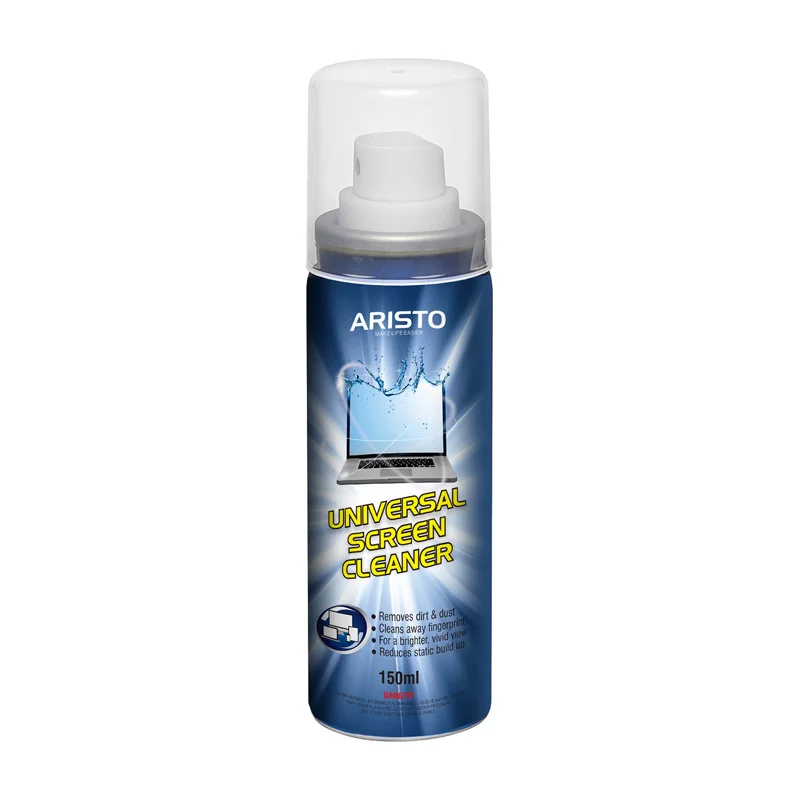 Universal screen cleaner, solvent-free cleaning 150ml for screens