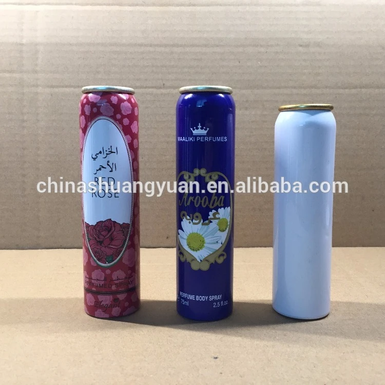 200 ml aluminum can cosmetics can for perfumed deodorant body spray