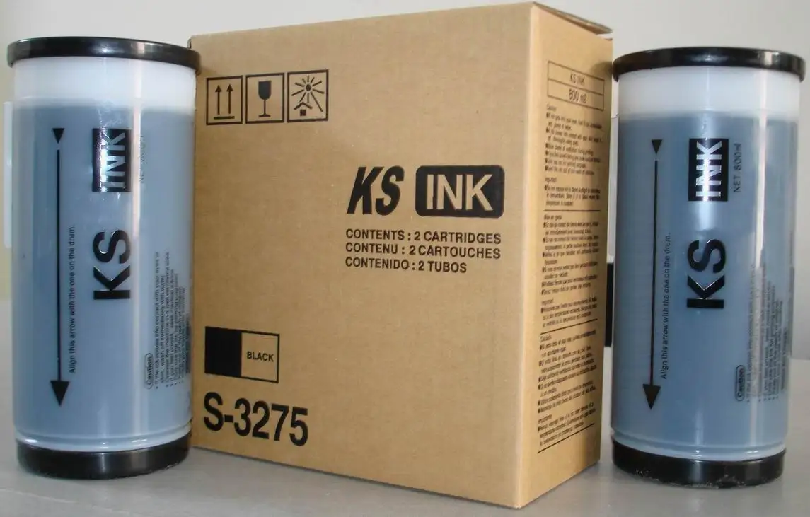 Japan materials high quality manufacturer KS S-3276 S3276 master roll KS ink S-3275 S3275 ink Risos KS 500 600 800 duplicator