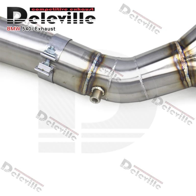 OEM Catback Exhaust For BMW 540/540i G30/G38 3.0T B58 2018-2023 Stainless Steel Exhaust Catback Muffler Valve