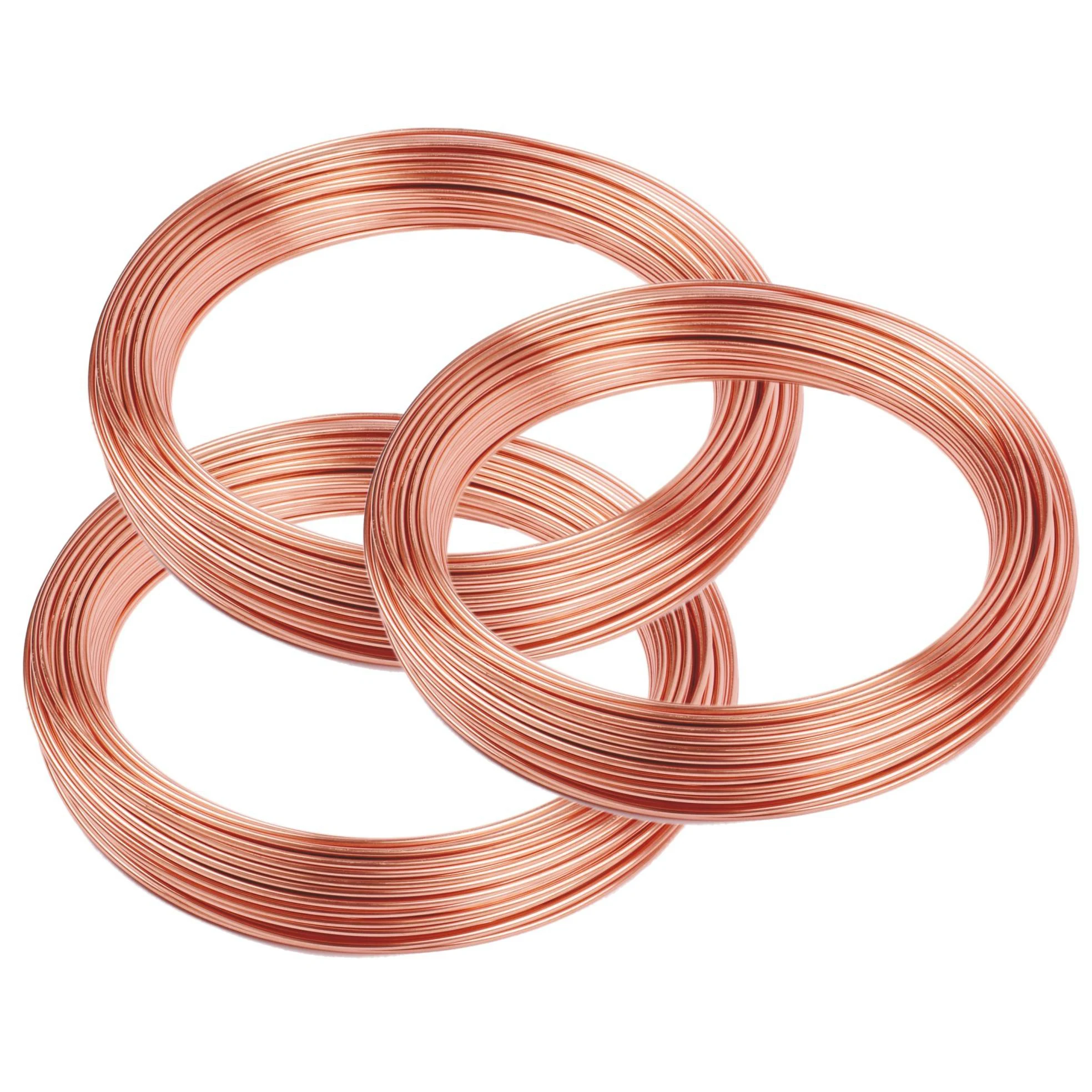 Heat Resistance  Enamelled Copper Wire 180 degrees Copper Wire Naked Brass Wire