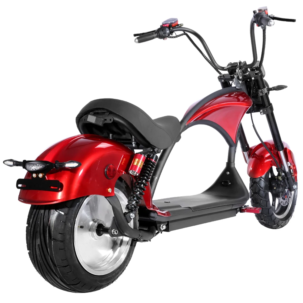 Eec Coc 3000w Motorcycle  Electric Scooter Citycoco Scooter With Removable Battery Bike Bicycle Motor