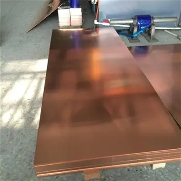 Manufacturer Supply Electrolytic Copper Cathode Copper Sheet Plate Purity 99.99%
