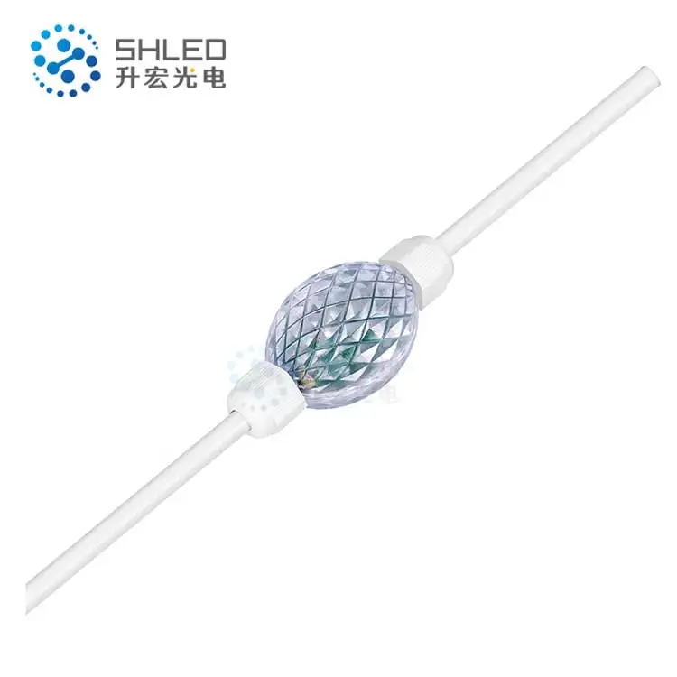 Водонепроницаемый 32 мм полноцветный 360 градусов DMX 3D светодиодный шар