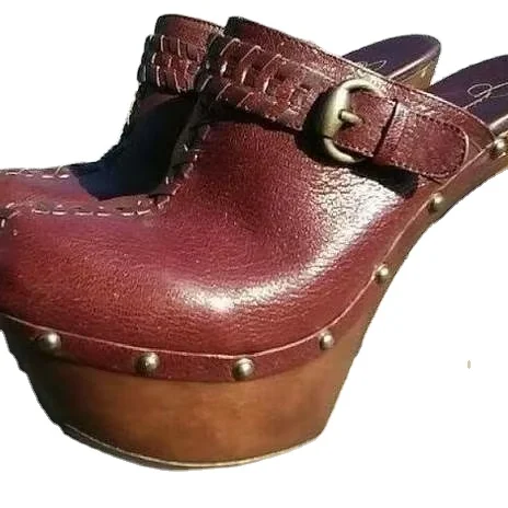 for special fetish shoe clogs and sandals without heel big size  peep toe chunky heel fashion high heel fetish shoes