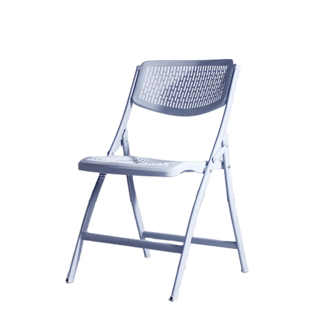 2022 Foldable Plastic Meeting Room Conference Hall Chair Outdoor Plastic Folding Reception Room School Chairs
