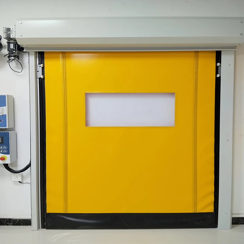 Industrial Electrical Resistance Food Process Automatic Sliding Door High Quality Roller Shutter Motor Plastic PVC Curtain