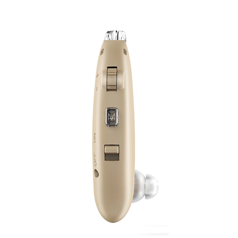 Update Behind The Ear Air Hearing Aids Rechargeable Hearing Aid BTE For Mild to Moderate Hearing Loss