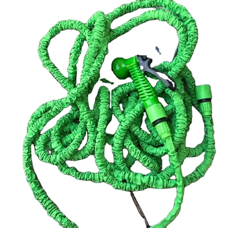 Versatile Expandable Coil Hose for Various Garden Tasks