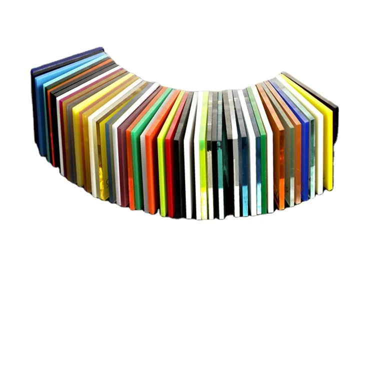 Custom Standard Color 3mm Translucent color plate WALGLAS Plastic Acrylic Plate