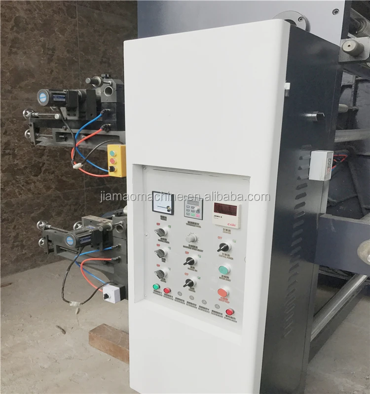 Used flexo printing machine two colour flexographic color