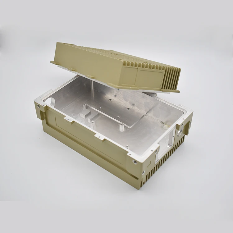 4 Axis 5 Axis Milling Parts Service Machine Large Aluminum Fabrication 7075 Anodized CNC Machining Enclosure