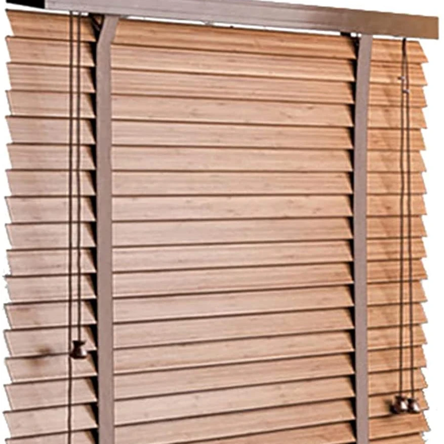 50mm Bamboo slats venetian blinds factory wholesale wood slats