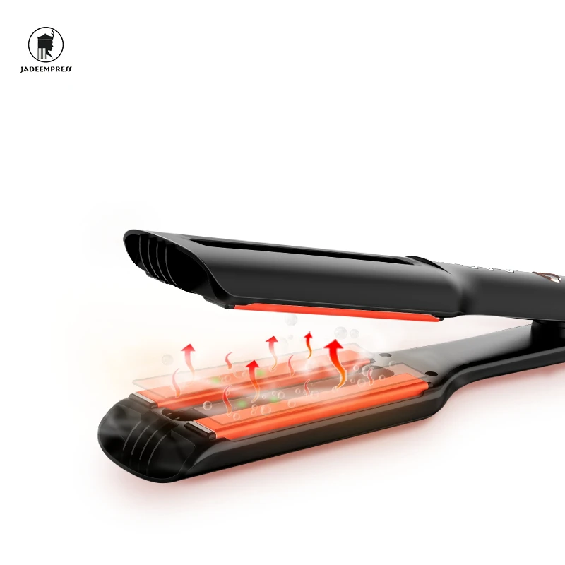 2024 Wholesale Flat Irons Personalized Flat Iron Brand Flat Irons Straightening Strong Vendor Titanium Flat Iron