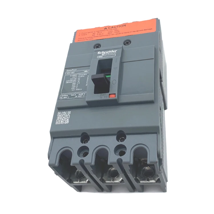 Professional Manufacturer EasyPact EZC EZC100F Merlin Gerin 3 Phase 15A Circuit Breaker