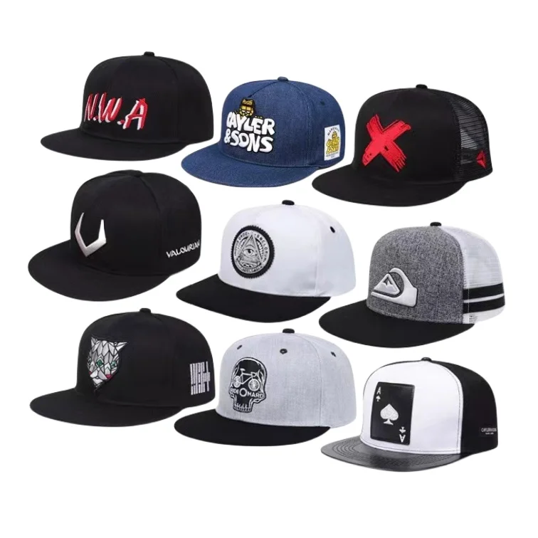 Unstructured 3D Embroidery High Quality Golf Blank Vintage Wholesale Custom Logo 7 5 Panel Snapback Baseball Cap Hats For Men