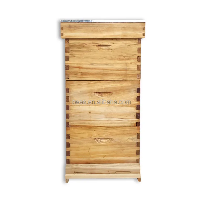 Высококачественные водонепроницаемые Вощеные коробки для пчеловодства китайский улей