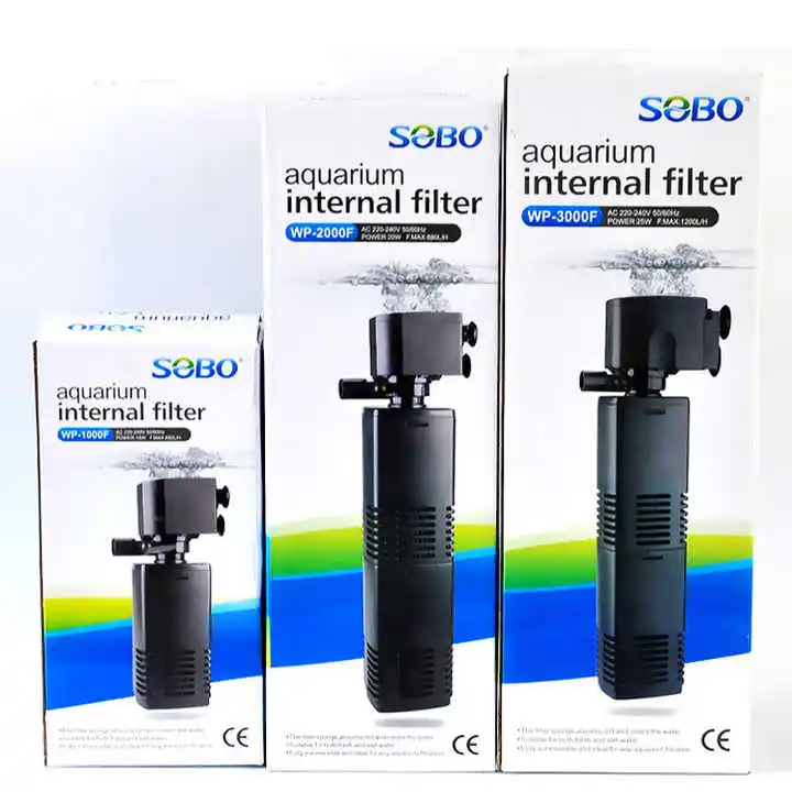 Sobo 880L/H 1000L/H 1200L/H погружной Био-губка аквариумный фильтр WP-1000F WP-1200F WP-2200F WP-3000F WP-3200F