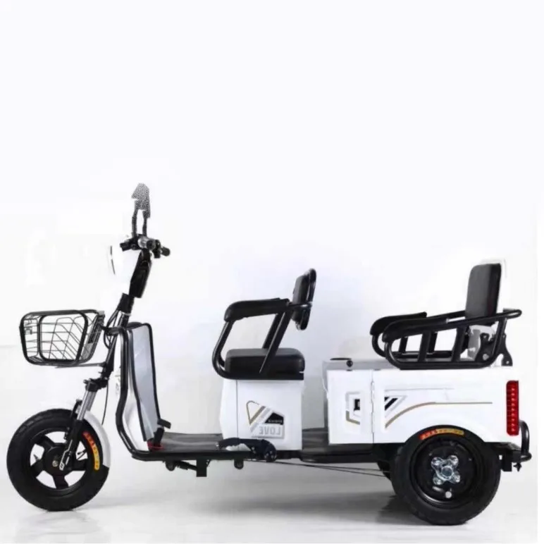 Electric Tricycles High Power China Manufacturer Trike E-tricycle Tricycle in Stock (48/60V 500W)