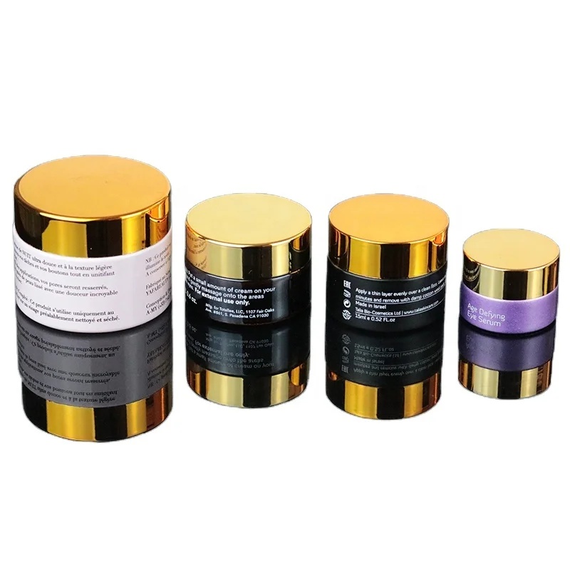 Pantone Color Coating Luxurious 15g 30g 50g 60g 80g Matte Black Glass Candle Jar With Color Lid (GJM49)