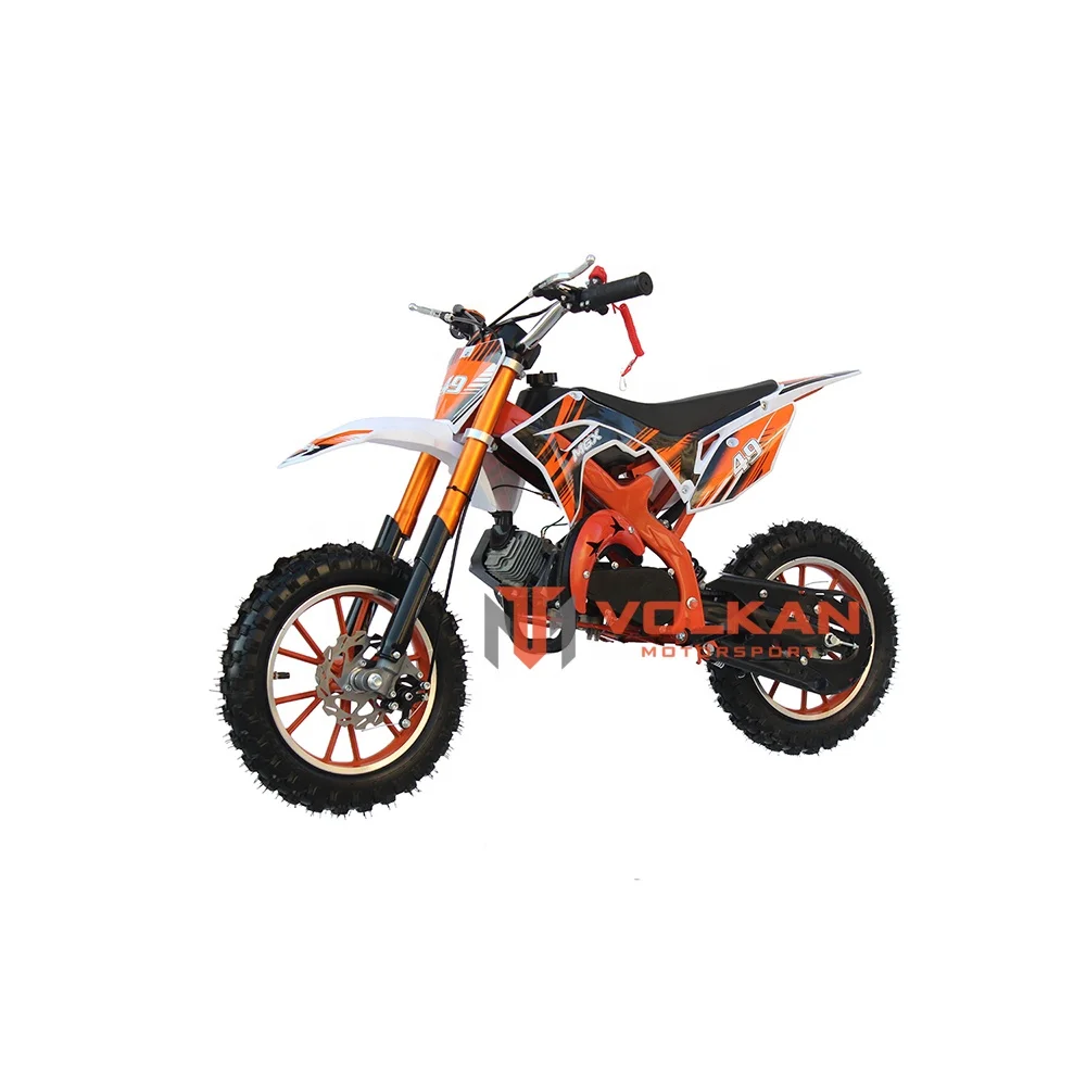Volkan 2 stroke dirt bike 49cc pit bike mini dirt bike professional factory