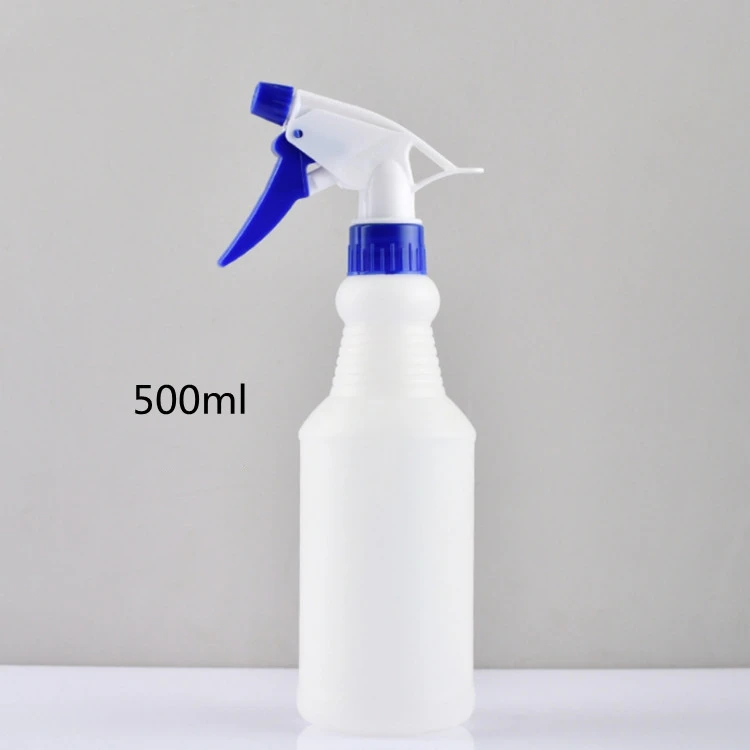 Wholesale Custom White HDPE Plastic 500ml Tigger Spray Bottle for Cleaning
