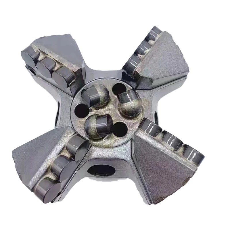 3 Wings 250 mm Mine Rock drilling Pdc Steel Body Drill Bit Water Well Drilling
