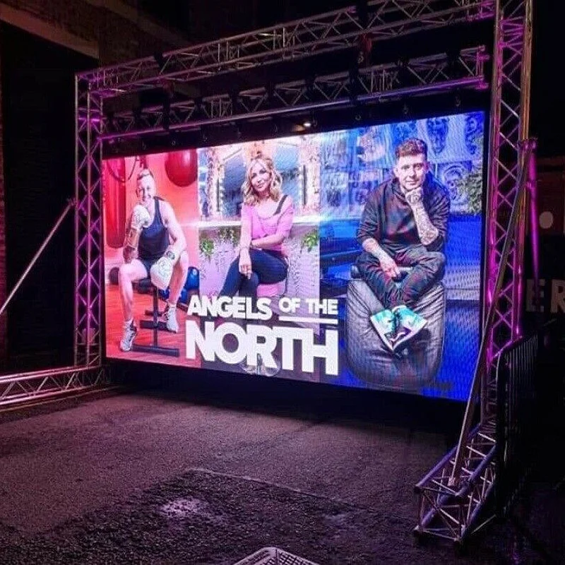 Football Stadium Perimeter Video Led Display Cabinet 960X960mm P5 P6.67 P8 P10 Stadium Screen