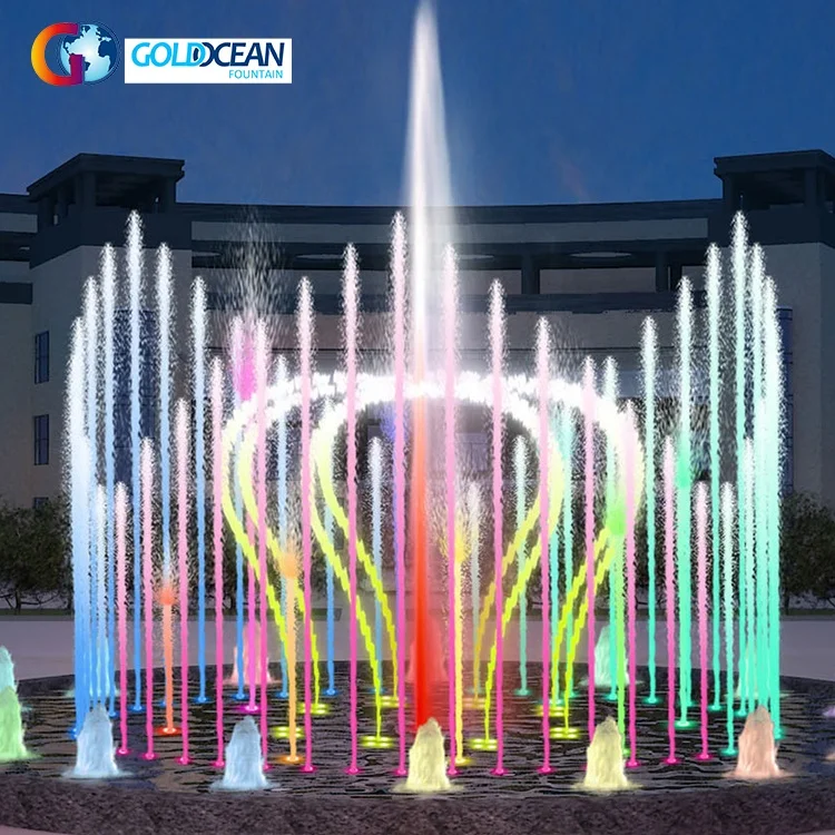 China Manufacturer Beautiful Outdoor Program Control Music Water Fountain