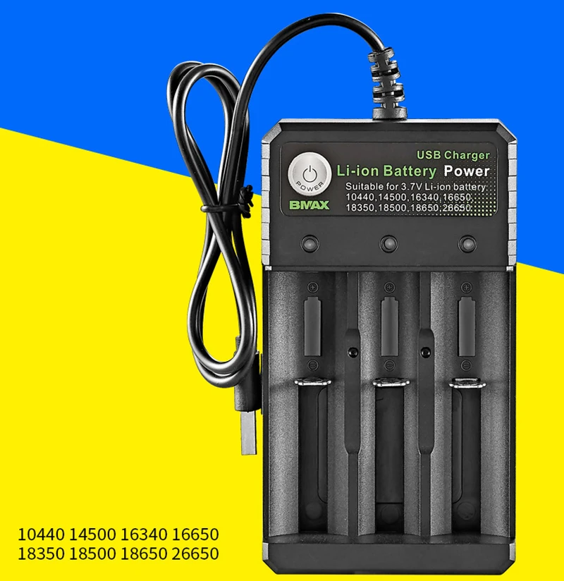  Зарядное устройство USB 18650 перезаряжаемая батарея для 3 7 в Li-Ion INR18650 16650 14650 18350 18500 16340