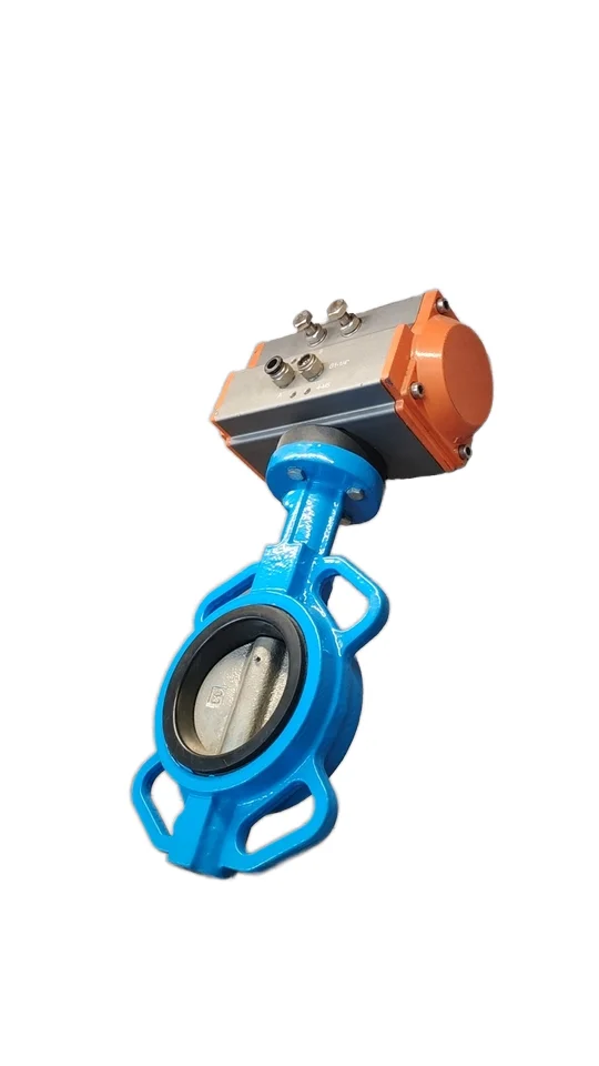 High-Temperature Electric Pneumatic Actuator Butterfly Valve for Oil Media OEM Customizable for General Applications