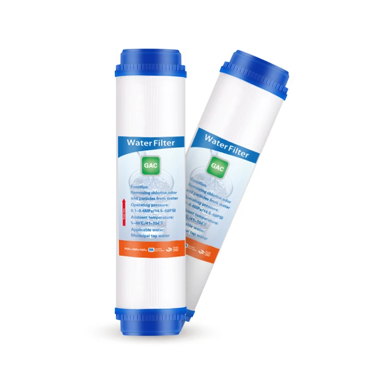10x2.5 Inch UDF/ GAC Granular Active Carbon Water Filter Cartridge