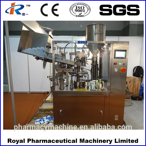 
NF-60A Factory Price Shanghai Manufacturer High Precision Toothpaste Plastic Laminated Small Tube Filling Machine Automatic 