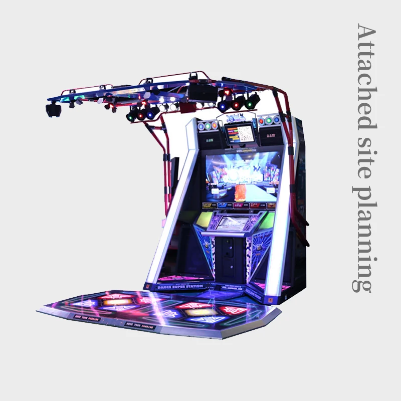 New Dance Machine for Sale High Quality Operation Music Machine Arcade Games Dance Arcade Video Pump It Up Dance Machine