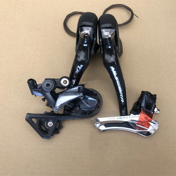 Маленький Комплект переднего переключателя передач SHIMANO 105 UT R8000 для дорожного велосипеда