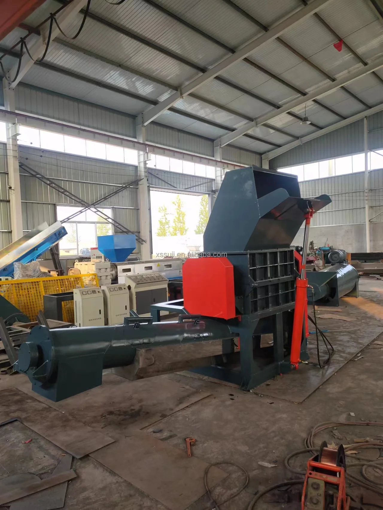 waste recycled for plant plastic pvc pp/pe film woven bag  bottle barrel crusher recycling washing  recycling machine