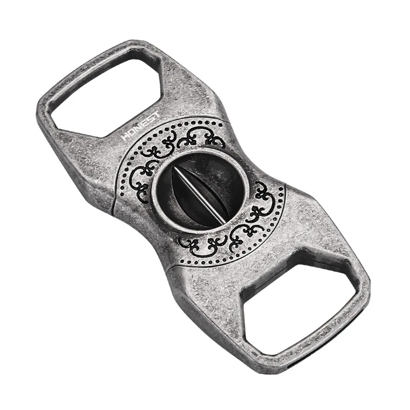 Cigar Cutter Stainless Steel V-Cut Cigar Cutter  Multifunctional V Cut Cigar  Scissors